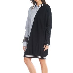 Robe Chemisier Tov Femme - Taille 38 - Manches Longues - Noire - Neuf Avec étiquettes